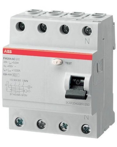 FH204 AC-40/0,03 (2CSF204004R1400). Выключатель дифференциального тока (УЗО). ABB в Сургуте