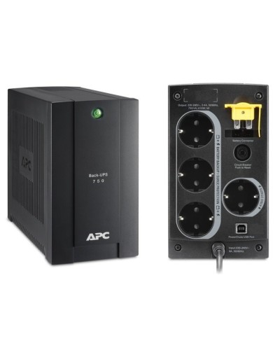 BC750-RS APC Back-UPS 750 ВА. Источник бесперебойного питания. APC в Сургуте