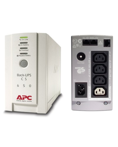 BK650EI APC Back-UPS 650 ВА. Источник бесперебойного питания. APC в Сургуте