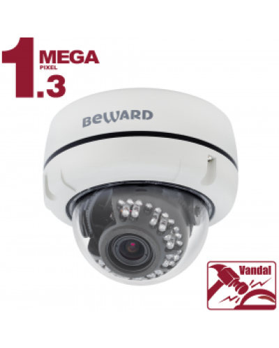 B1510DV. Видеокамера IP купольная. Beward в Сургуте