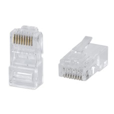 8P8C-C6(1.20)-FC (100 шт) (11081c). Разъем RJ-45. CABEUS