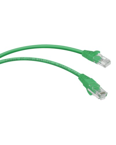 PC-UTP-RJ45-Cat.6-3m-GN (8687c), зелёный. Патч-корд медный. CABEUS в Сургуте