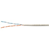 UTP-2P-Cat.5e-SOLID-LSZH-GY-LIGHT-100 (11079c-5). Кабель «витая пара» (LAN) для структурированных систем связи. CABEUS