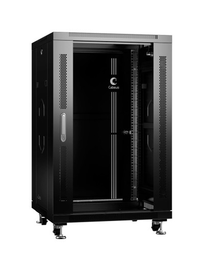 SH-05C-18U60/100-BK (8539c). Шкаф телекоммуникационный 19 напольный 18U. CABEUS в Сургуте