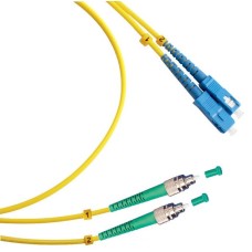 FOP(d)-9-FC/APC-SC/UPC-15m (8068c). Патч-корд оптический. CABEUS