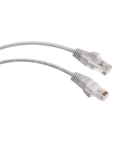 PC-UTP-RJ45-Cat.5e-0.5m-LSZH (8862c), серый. Патч-корд медный. CABEUS в Сургуте