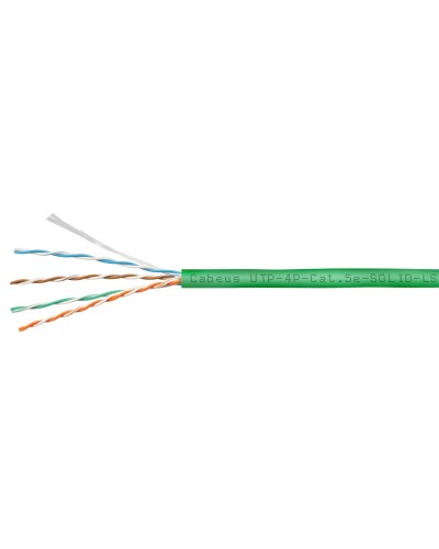 UTP-4P-Cat.5e-SOLID-LSZH-GN (9779c). Кабель «витая пара» (LAN) для структурированных систем связи. CABEUS в Сургуте