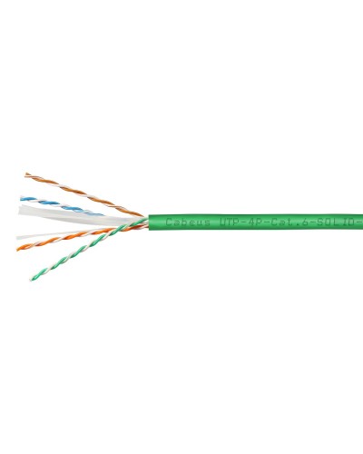 UTP-4P-Cat.6-SOLID-LSLTx-GN-100 (11139c-5). Кабель «витая пара» (LAN) для структурированных систем связи. CABEUS в Сургуте