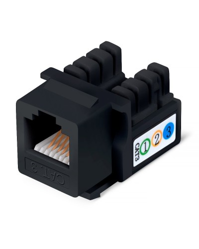 KJ-RJ12-90-BK (9481c): Вставка Keystone Jack в Сургуте