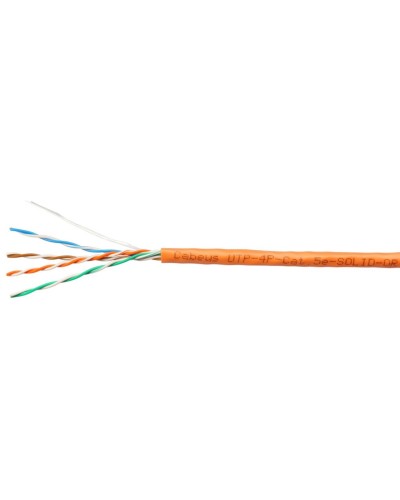 UTP-4P-Cat.5e-SOLID-OR (7253c). Кабель «витая пара» (LAN) для структурированных систем связи. CABEUS в Сургуте