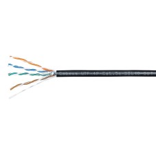 UTP-4P-Cat.5e-SOLID-OUT-LSZH-UV-100 (7172c-5). Кабель «витая пара» (LAN) для структурированных систем связи. CABEUS