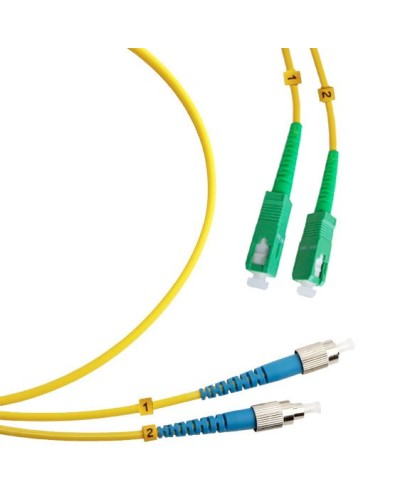FOP(d)-9-SC/APC-FC/UPC-1,5m (8122c). Патч-корд оптический. CABEUS в Сургуте