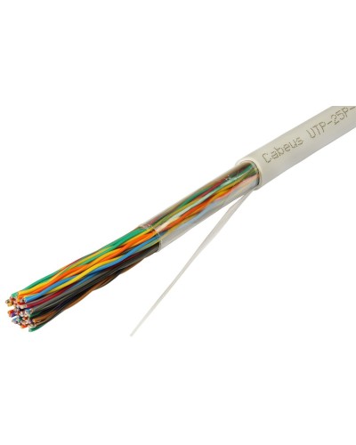 UTP-25P-Cat.5-IN (7281c). Кабель «витая пара» (LAN) для структурированных систем связи. CABEUS в Сургуте