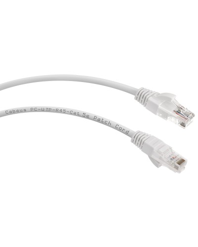 PC-UTP-RJ45-Cat.6-0.5m-LSZH (8876c), серый. Патч-корд медный. CABEUS в Сургуте