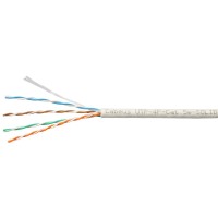 UTP-4P-Cat.5e-SOLID-GY-100 (7171c-5). Кабель «витая пара» (LAN) для структурированных систем связи. CABEUS