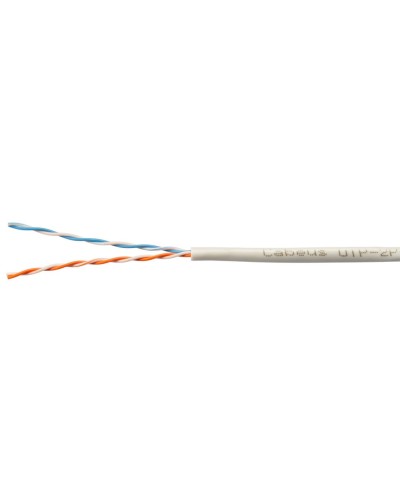 UTP-2P-Cat.5e-SOLID-GY-500 (11212c). Кабель «витая пара» (LAN) для структурированных систем связи. CABEUS в Сургуте