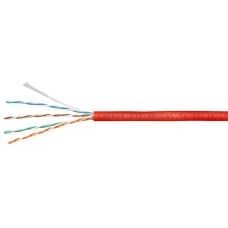 UTP-4P-Cat.5e-SOLID-LSZH-RD (9778c). Кабель «витая пара» (LAN) для структурированных систем связи. CABEUS