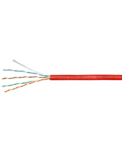 UTP-4P-Cat.5e-SOLID-LSZH-RD (9778c). Кабель «витая пара» (LAN) для структурированных систем связи. CABEUS в Сургуте