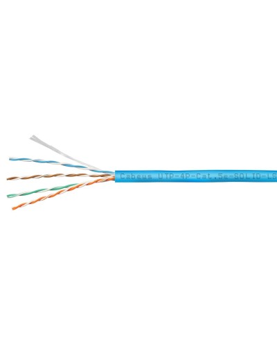 UTP-4P-Cat.5e-SOLID-LSZH-BL (9777c). Кабель «витая пара» (LAN) для структурированных систем связи. CABEUS в Сургуте