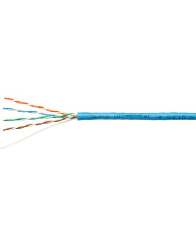 UTP-4P-Cat.5e-SOLID-BL (7248c). Кабель «витая пара» (LAN) для структурированных систем связи. CABEUS в Сургуте
