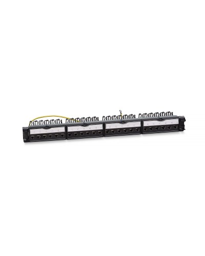 PL-24-KJ-RJ45-Cat.6-SH-180T (11833c): Патч-панель 19" (1U), 24 порта RJ-45, категория 6, полностью экранированная в Сургуте