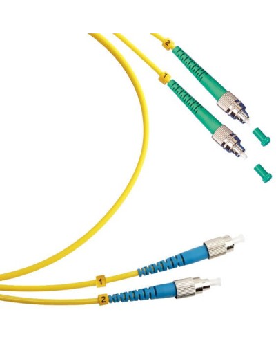 FOP(d)-9-FC/APC-FC/UPC-10m (8107c). Патч-корд оптический. CABEUS в Сургуте