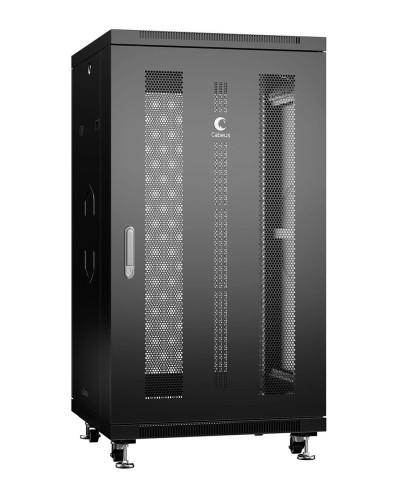 ND-05C-22U60/60-BK (8549c). Шкаф телекоммуникационный 19 напольный 22U. CABEUS в Сургуте