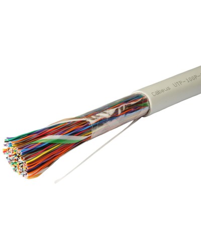 UTP-100P-Cat.3-IN (7284c). Кабель «витая пара» (LAN) для структурированных систем связи. CABEUS в Сургуте