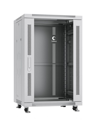 SH-05C-18U60/60 (7043c). Шкаф телекоммуникационный 19 напольный 18U. CABEUS в Сургуте