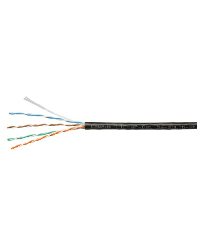UTP-4P-Cat.5e-SOLID-LSZH-BK-100 (9781c-5). Кабель «витая пара» (LAN) для структурированных систем связи. CABEUS в Сургуте