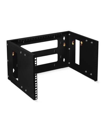 NC-6U-BK (11380c). Кронштейн настенный 19 6U, цвет черный. CABEUS в Сургуте