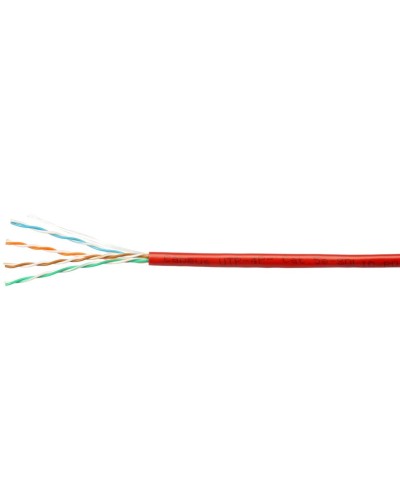 UTP-4P-Cat.5e-SOLID-RD-100 (7249c-5). Кабель «витая пара» (LAN) для структурированных систем связи. CABEUS в Сургуте