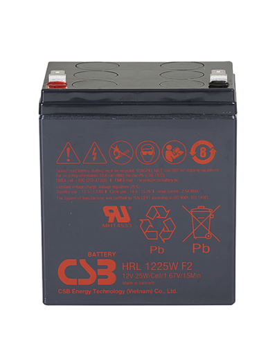CSB HRL 1225W FR. Аккумулятор герметичный свинцово-кислотный. CSB в Сургуте