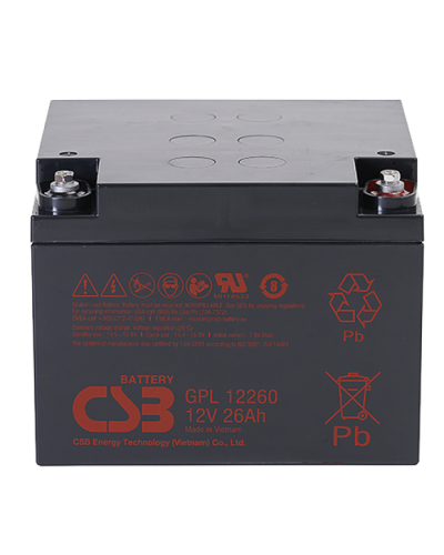 CSB GPL 12260. Аккумулятор герметичный свинцово-кислотный. CSB в Сургуте