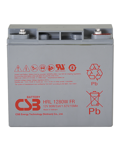 CSB HRL 12280W FR. Аккумулятор герметичный свинцово-кислотный. CSB в Сургуте
