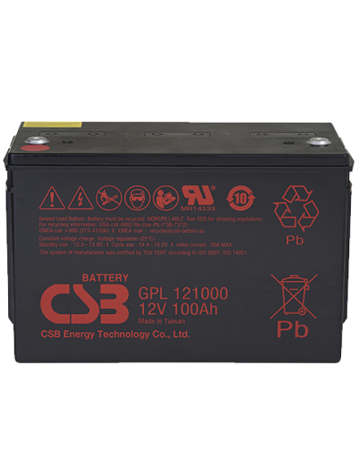 CSB GPL 121000. Аккумулятор герметичный свинцово-кислотный. CSB в Сургуте