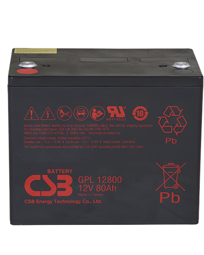 CSB GPL 12800. Аккумулятор герметичный свинцово-кислотный. CSB в Сургуте