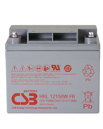 CSB HRL 12150W FR. Аккумулятор герметичный свинцово-кислотный. CSB в Сургуте