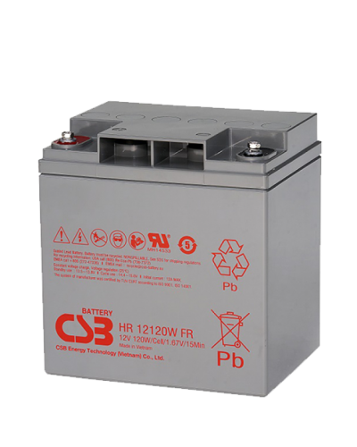 CSB HR 12120W FR. Аккумулятор герметичный свинцово-кислотный. CSB в Сургуте