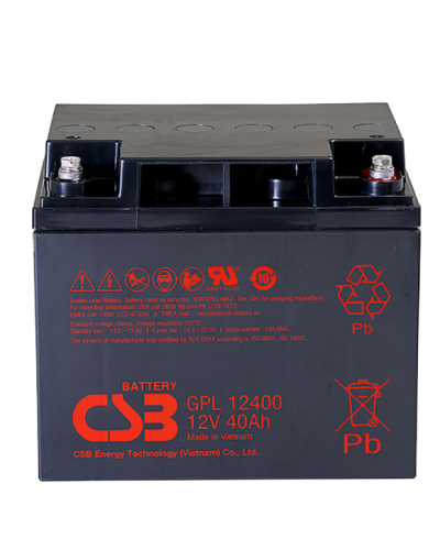 CSB GPL 12400. Аккумулятор герметичный свинцово-кислотный. CSB в Сургуте