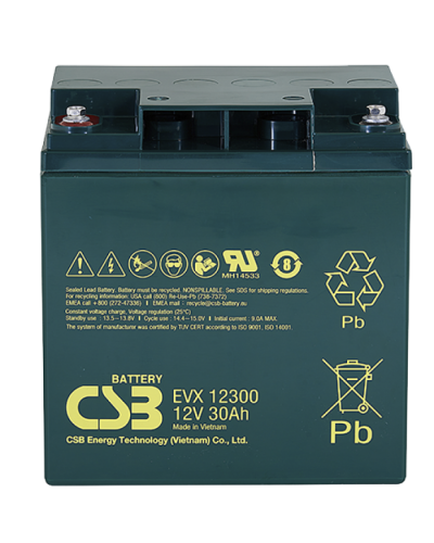 CSB EVX 12300. Аккумулятор герметичный свинцово-кислотный. CSB в Сургуте