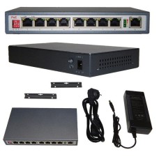 CO-SWP9C. Коммутатор 8-портовый  Gigabit Ethernet с PoE. ComOnyx