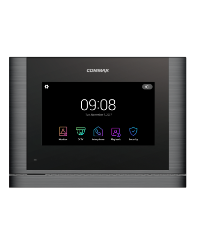 CDV-704MF/XL (темное серебро). Монитор видеодомофона цветной. Commax в Сургуте