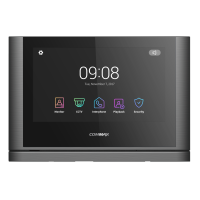 CDV-1024MA (светлое серебро) Black Smog. Монитор видеодомофона цветной. Commax