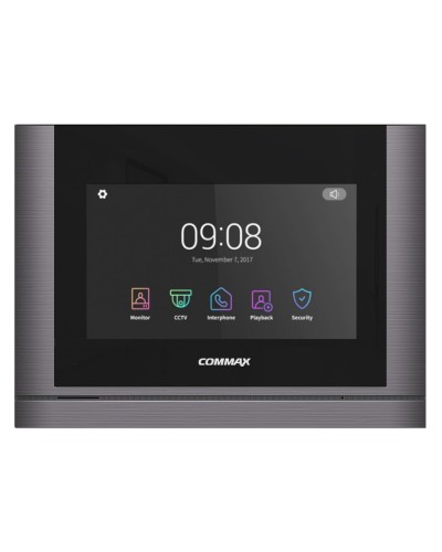 CDV-1024MA/XL (темное серебро). Монитор видеодомофона цветной. Commax в Сургуте