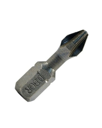 Биты Ph1x25 мм, Torsion, C 6,3 (10шт) (D-T-PH01-025-010). Биты фрезерованные. D.BOR в Сургуте
