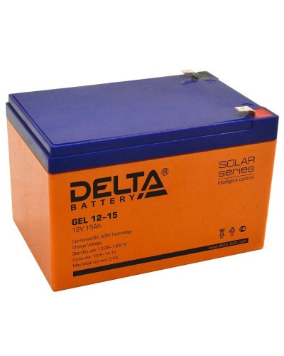 Delta GEL 12-15. Аккумулятор герметичный свинцово-кислотный. Delta в Сургуте