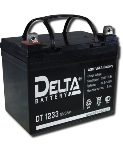 Delta DT 1233. Аккумулятор герметичный свинцово-кислотный. Delta в Сургуте