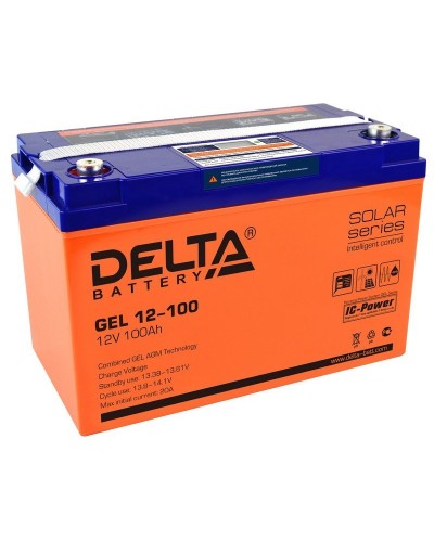 Delta GEL 12-100. Аккумулятор герметичный свинцово-кислотный. Delta в Сургуте