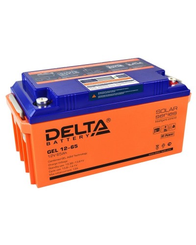 Delta GEL 12-65. Аккумулятор герметичный свинцово-кислотный. Delta в Сургуте